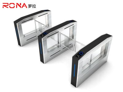 China OEM Logo Customized Lobby Swing Gate Turnstile With Card Reader Control for sale