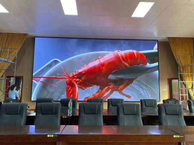 China Ecrã LED de cores interiores poderoso Aluguel P1.86 Pitch de pixels à venda