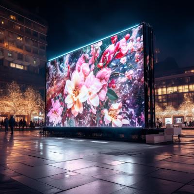 China Advertising P8 Outdoor LED Display Screen Illuminate Energy Efficient for sale