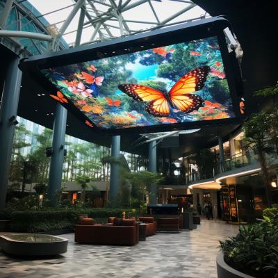 China IP65 LED Video Wall Panels P3 Outdoor Transparent LED Display FCC for sale
