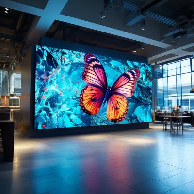 China OEM / ODM Indoor LED Advertising Display Screen P1.86 160° Viewing Angle for sale