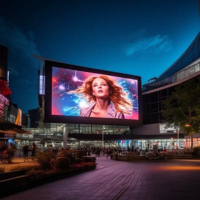 China Outdoor Commercial Advertising LED Display P3.91 Fixed Digital LED Display Board for sale