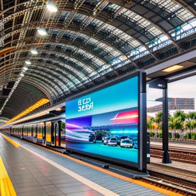 China Panel de pantalla de publicidad LED exterior OEM P3 con alta tasa de actualización en venta