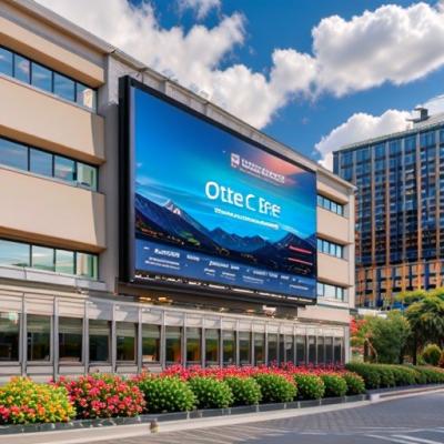 China Flexible Outdoor LED Advertising Screen Display P6.67 High Brightness for sale