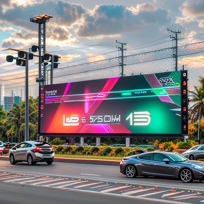 China P8 Outdoor LED Advertising Screen Display Rental 3840 X 2160 Refresh Rate for sale