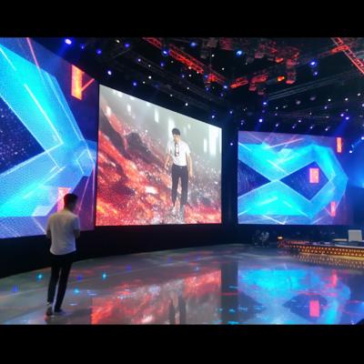China Flexible Concert LED Display Wall Mounted Stage Rental LED Screen P3.91 for sale