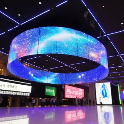 China Outdoor P5 Flexible LED Screen Display Module Ultra Thin High Safety for sale