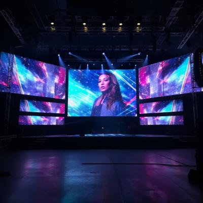 China Indoor Stage LED Video Wall Rental Dynamic Visual Displays ROHS for sale