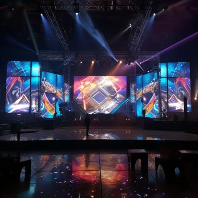 China P6 LED Video Wall Rental For Events Weatherproof 3840 X 2160 Resolution for sale