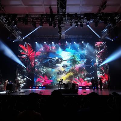 China Rental High Definition Video Display Seamless P3 LED Wall Resolution for sale