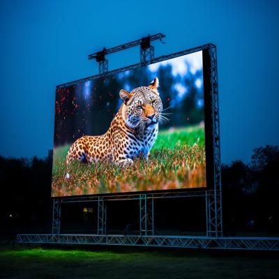 China Outdoor P3 / P3.91 LED Video Wall Rental Display With High Color Depth for sale