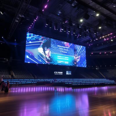 China Hanging Sports LED Board Stadium 6500nits P5 Indoor LED Display for sale