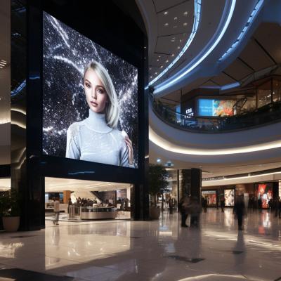 China 14bit Digital Advertising Display Boards P3 / P3.91 / P4 LED Video Billboard for sale