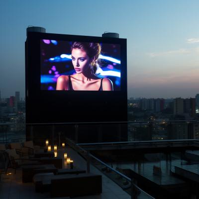 China P4 Outdoor LED Digital Billboard 3840Hz Refresh Rate Customized for sale