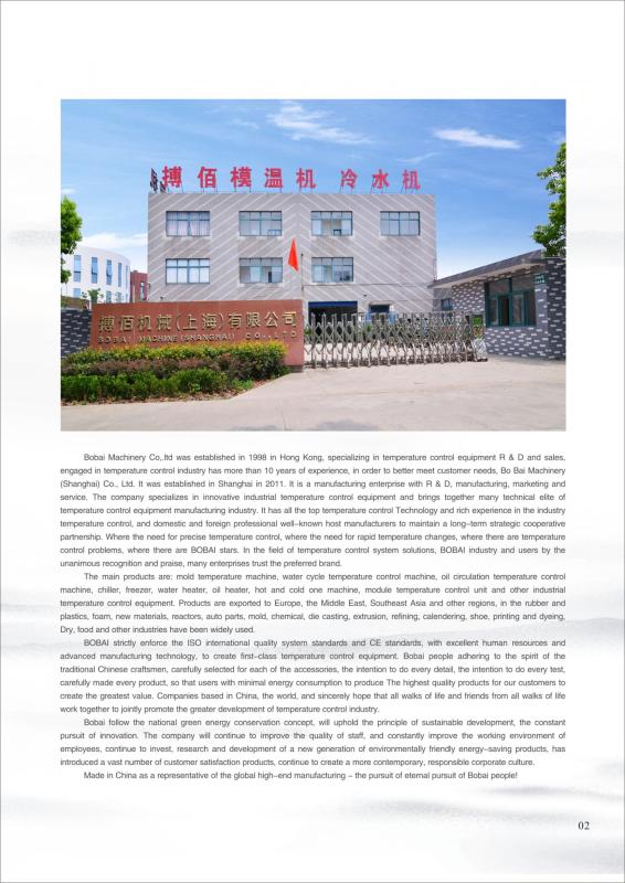 Verified China supplier - Bobai Machinery (shanghai) Co.,Ltd