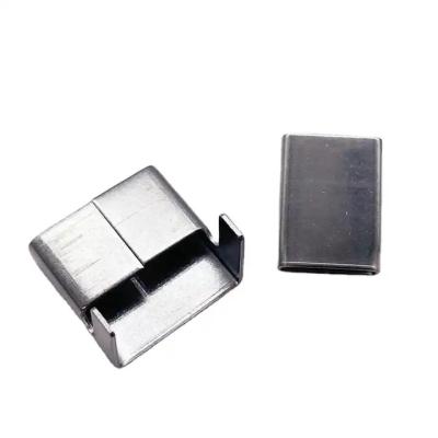 China 12.7mm Stainless Steel Closed Seals Wing Buckle For Fixing Banding for sale