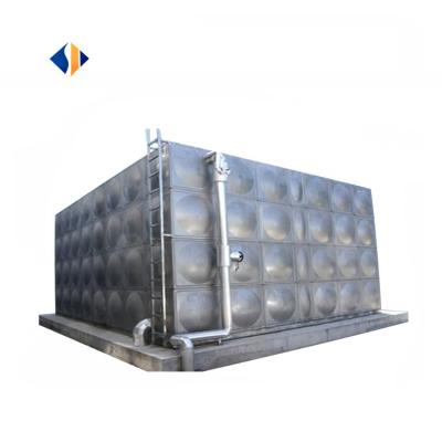 China 0.5*0.5*0.5m Sectional Water Tank made of Sus 304 Stainless Steel for Rain Harvesting for sale
