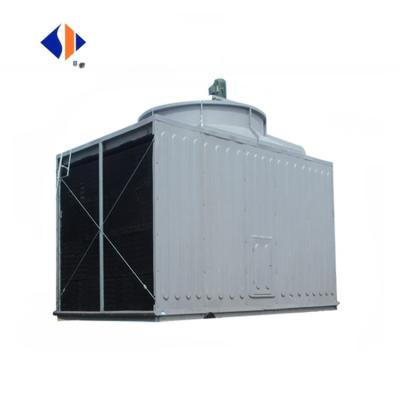 China FRP Open Cooling Tower Cross Flow Induced Draft Single Air Inlet at 4342 D *3835 H mm for sale