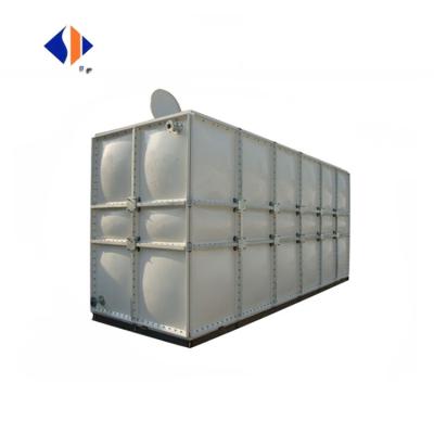China Tanque de água composto de fibra de vidro SMC GRP modular e durável para coleta de água da chuva à venda