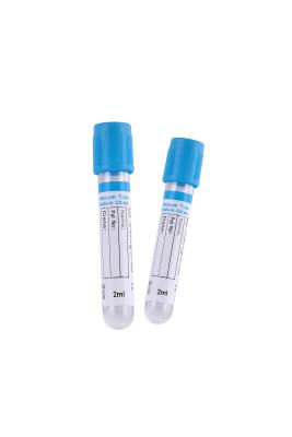 China Tubos plásticos de Vacuum del tubo de la colección de la sangre del citrato de sodio del casquillo azul 2-5ml del FSC en venta