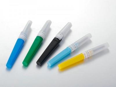 China Blue Pen Type Blood Collection Needle 23G for sale