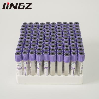 China Glass Plastic K3 EDTA Blood Collection Tube 2ml-10ml Adhesive Label Type for sale