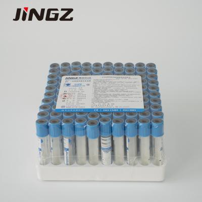 China Blue Top Coagulation PT APTT Sodium Citrate Blood Collection Tube Medical Tubes for sale