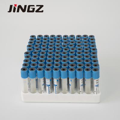Κίνα Μπλε αποθηκευμένοι σωλήνες κιτρικού άλατος νατρίου JINGZ 10 μιλ. για τη ιατρική εξέταση προς πώληση