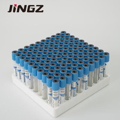 中国 セリウムISO13485 3つのMlの血のコレクションの管淡いブルーのナトリウム クエン酸塩の管 販売のため