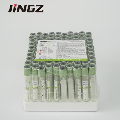 China Sodium Heparin Blood Specimen Bottle 13*75mm Blood Sample Test Tubes for sale
