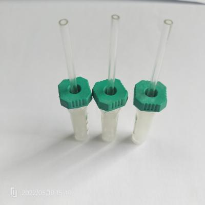 Chine 8*45mm mini tubes au lithium héparine vert micro tube non sous vide avec tuyau à vendre