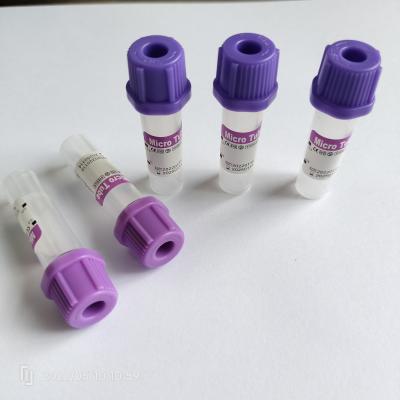 China Radiation Sterilization Edta Containing Tubes 0.1ml Pediatric Lab Tubes for sale