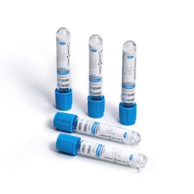 China Blue Sodium Citrate Blood Collection Tube 1.8ml-4.5ml for sale