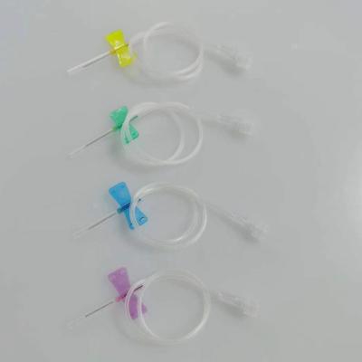 China Disposable Steriled Purple 24 Gauge Butterfly Needle Blood Test Butterfly Needle à venda