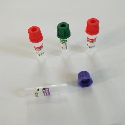 Chine Stérilisation par radiation micro de tube de collection de sang d'EDTA de plaine pour des enfants à vendre