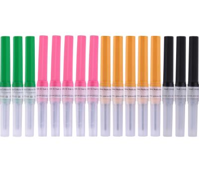 China FSC Ethylene Oxide Sterilization Pen Type Blood Collection Needle 1 Inch Length for sale