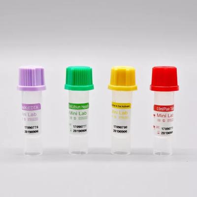 China Newborns 0.25ml Micro EDTA Tubes For Child Blood Collection Medical Accessories for sale