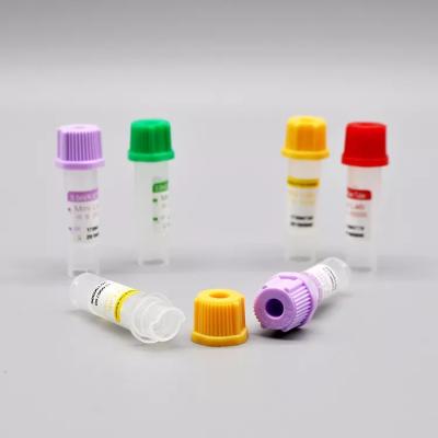 China Child Use 0.5ml Micro EDTA Tubes 8*45mm Non Vacuum For Hospital for sale