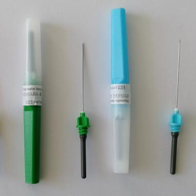 China Steriled azul Pen Type Blood Collection Needle 23G para amostras múltiplas à venda