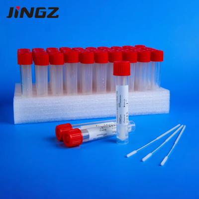China 3ml 5ml 10ml 20ml 30ml 50ml Vtm Test Kit Disposable With Transparent Solution for sale