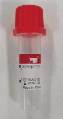 Chine 30 Packs Per Carton 0.5ml/1.5ml Polypropylene Micro Gel Tube for Packaging à vendre
