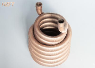 China Bobinas del tubo aletado del cliente para los cambiadores de calor de refrigeración por líquido y de calefacciones en venta