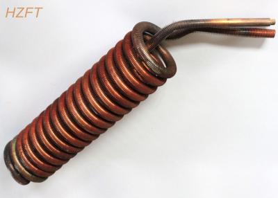 Китай Трубка меди никеля испарителя конденсатора рефрижерации свертывает спиралью высоту ребра 3.15mm продается