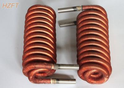 China High thermal Finned Coil Heat Exchangers For Fuel Gas Condensers , Fan Coil Unit for sale