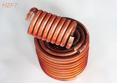 China Flexible Condenser Coils in Coaxial Evaporators / Fin Coil Heat Exchanger for sale