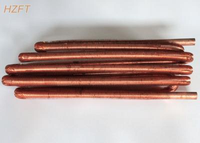 China 1mm Fin Wall Thickness Fin Coil Heat Exchanger With C12000 / C12200 Material for sale