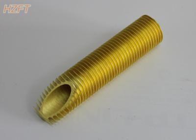 China Tubo de aleta de alumínio de poupança de energia da estrutura compacta para a bobina do tubo à venda