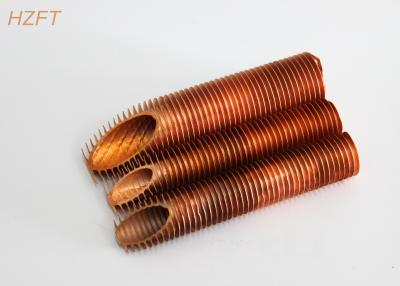 China Flue Gas Condensers Integral Copper Finned Tube For Bending And Coiling Purposes for sale