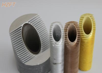 China Integrated Aluminum Spiral Finned Tube For Automotive Engineering 0.8mm - 0.9mm Thickness for sale