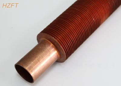 China Hot Water Tanks Copper Finned Tube / Aluminium Finned Tubes for  Heat Exchanger for sale